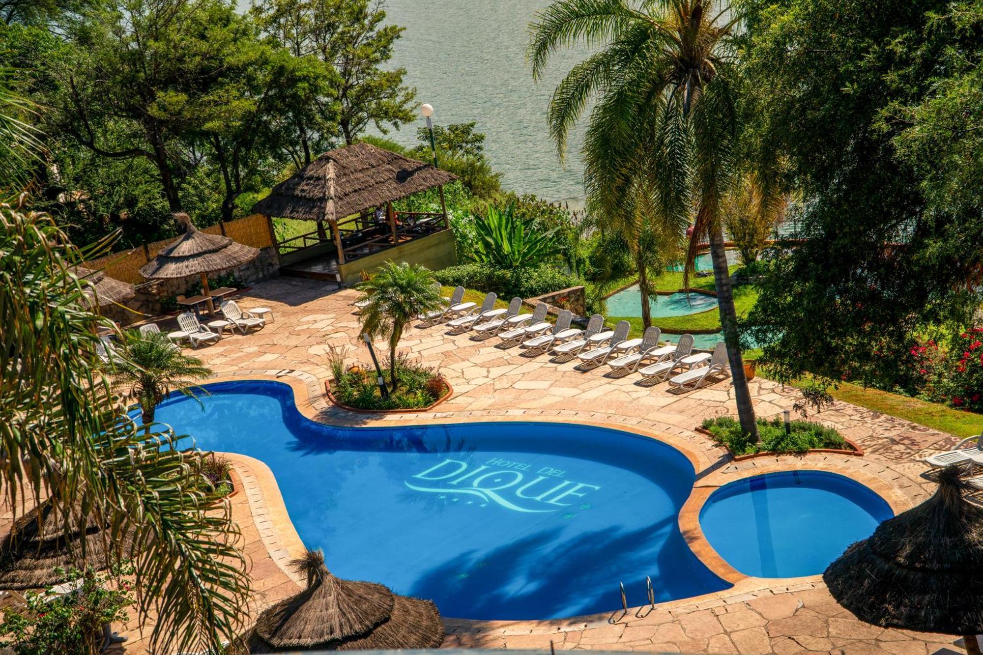Hotel Del Dique Cabra Corral Bagian luar foto